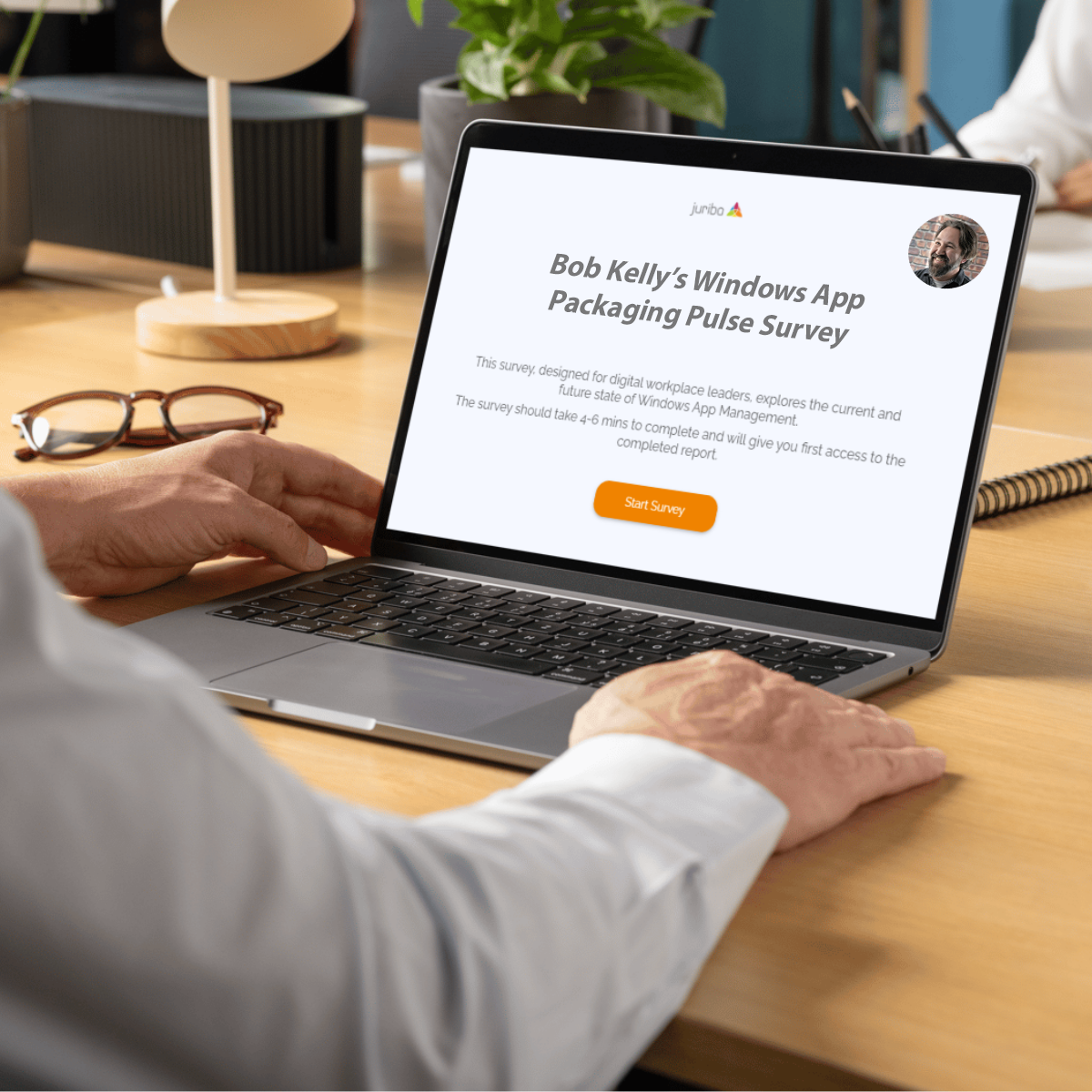 An application manager takes the App Packaging Pulse survey