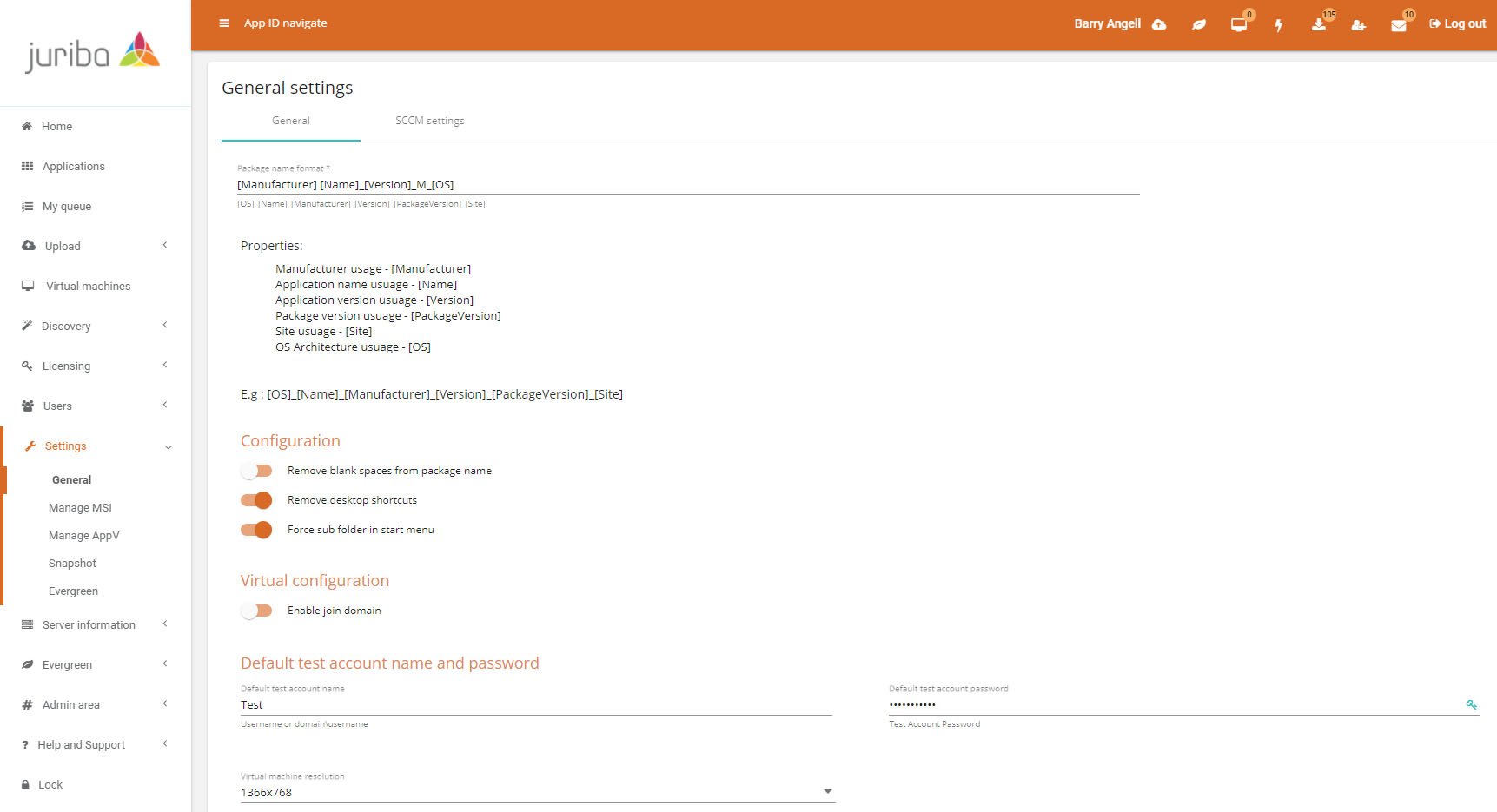 Dashworks Application Manager - Packaging Settings Pages (To Apply To All Package Automation) (1)