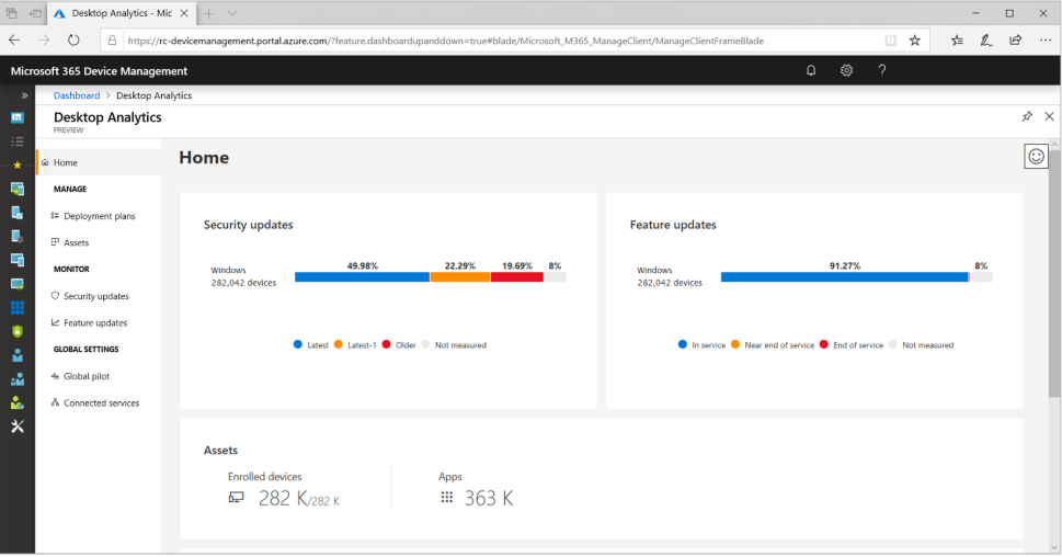 Desktop Analytics - Configuration Manager   Microsoft Docs